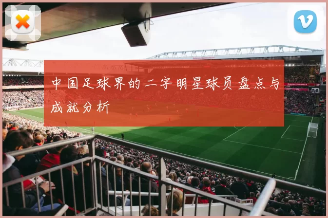 中国足球界的二字明星球员盘点与成就分析