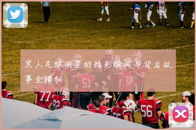 黑人足球明星的精彩瞬间与背后故事全揭秘
