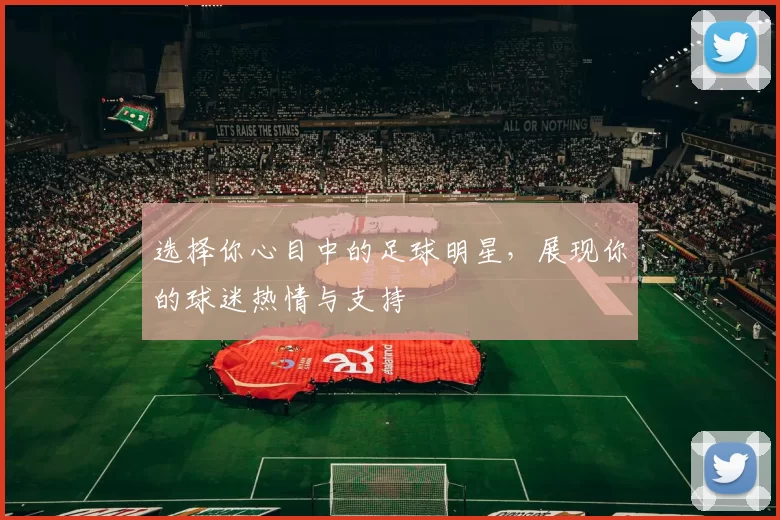 选择你心目中的足球明星，展现你的球迷热情与支持